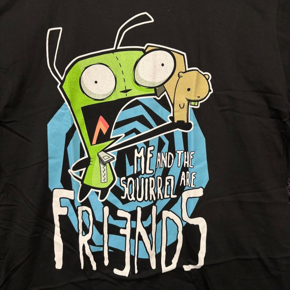 Grr and Squirrel Friend Invader Zim Nickelodeon T… - image 2